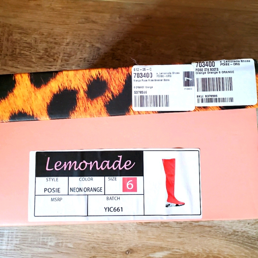 Thigh High Sneakers, brand new never worn.